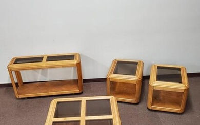 4 Pcs incl. Hall, Coffee and 2 Side Tables