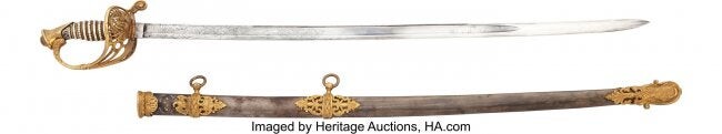 40045: Presentation Sword by Emerson & Silver Presented