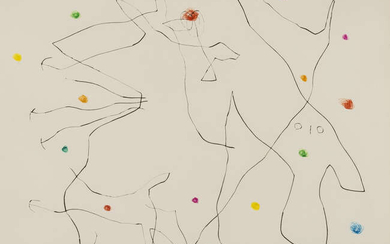 Joan Miró (1893-1983) Untitled, from 'Flux de L'aimant' (Dupin 385)