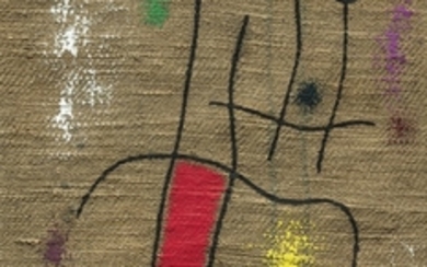 FEMME ET OISEAU V/X, Joan Miró