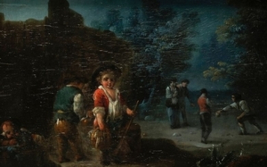 Jacques GAMELIN (Carcassonne 1738 1803) Les joueur…