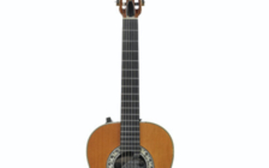 OVATION INSTRUMENTS, NEW HARTFORD, 1976, AN ACOUSTIC-ELECTRIC NYLON-STRING GUITAR, CLASSIC, 1613-4