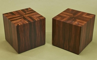 PAIR OF SIDE TABLES DESIGNED BY DAVID HICKS