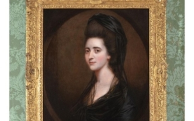 Thomas Beach (British 1738-1806) Portrait of Mrs Weston