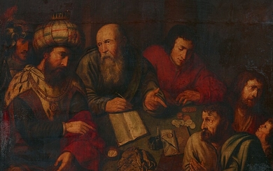 Jan Woutersz Stap, attributed to - The Tax Collector