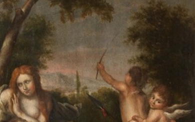 Probably French school 18th century - Venus and Adonis