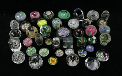 Collection of Glass Paperweights