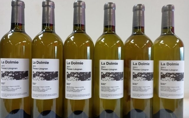 6 bouteilles de Pessac-Léognan Blanc 2011... - Lot 45 - Enchères Maisons-Laffitte