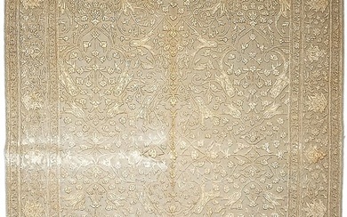 6 x 8 High End Indian Soft Wool & Silk Rug