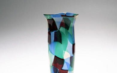 Fulvio Bianconi, 'Pezzato' vase, c. 1951