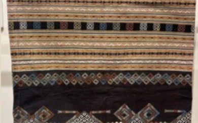 A Beti Buna Ayutopas Motif Cotton Cloth with rectangles and straight lines concept
