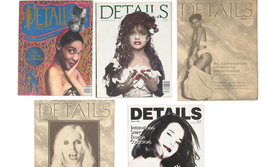 A COMPLETE RUN OF DETAILS MAGAZINE FROM ANNIE FLANDERS' TENURE...