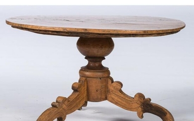 A Continental Fruitwood Coffee Table