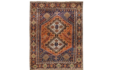 A FINE AFSHAR RUG, SOUTH-WEST PERSIA