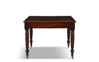 A GEORGE IV MAHOGANY CENTRE TABLE, CIRCA 1820 of rectangula...