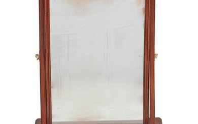 A George I walnut dressing mirror