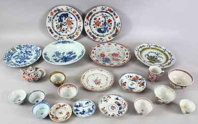 A MIXED LOT OF 18TH / 19TH CENTURY CHINESE PORCELAIN