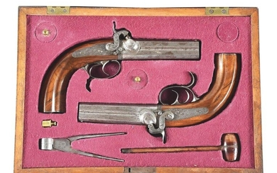 (A) PAIR OF HIGHLY UNUSUAL GERMAN OVER/UNDER SASH