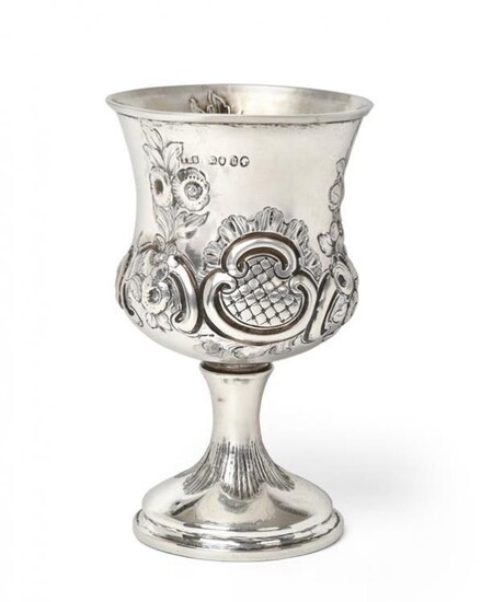 A Victorian Silver Goblet, by Thomas Ellis Seagars, London, 1862,...