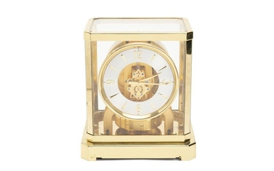 A brass Le Coultre "Atmos" Clock, model 519