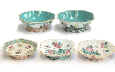 A collection of seven late 19th/early 20th century Chinese p...