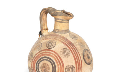 A large Cypriot bichrome ware oinochoe