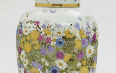 A lidded urn Nymphenburg, design and execution by