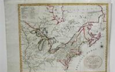 A map of the Northern and Middle States; Comprehending the Western Territory and the British Dominions in North America.