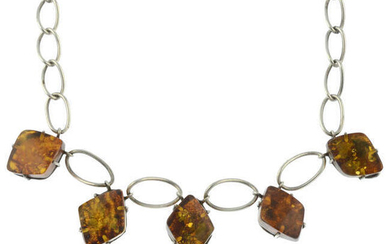 A modified amber necklace.