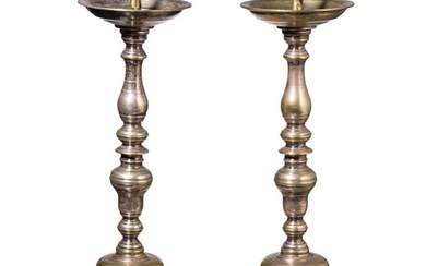 A pair of German chandeliers, Nuremberg, circa 1700