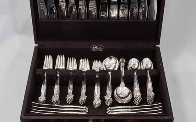 Acanthus by Georg Jensen Sterling Silver 92 piece Dinner Flatware Set for 12