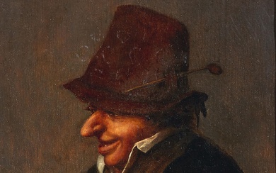 Adriaen van Ostade, attributed to - A Peasant