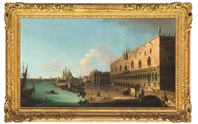 After Giovanni Antonio Canal, Canaletto, The Molo looking West, with the Ducal Palace