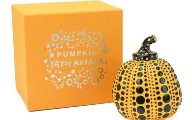 After Yayoi Kusama (1929) - Pumpkin Yellow