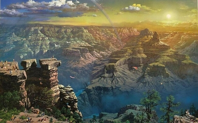Alexander Chen Grand Canyon Serigraph