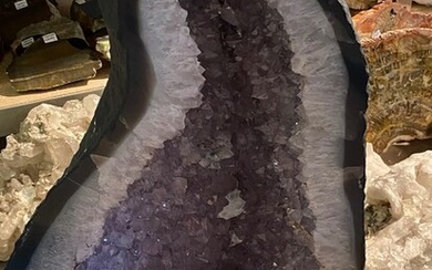 Amethyst (purple variety of quartz) Geode - 70×48×23 cm - 53 kg
