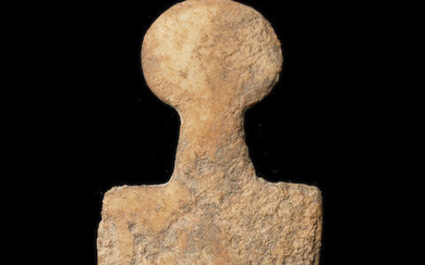 An Anatolian marble idol