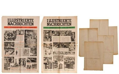 "Illustrierte Nachrichten" - acht Wandzeitungen des