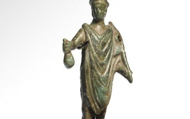 Ancient Roman Bronze Figure ofHermes