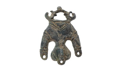 Ancient Roman Bronze Phallic Pendant 1st-3rd Century AD