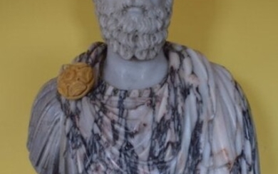 Ancient bust, 19th century