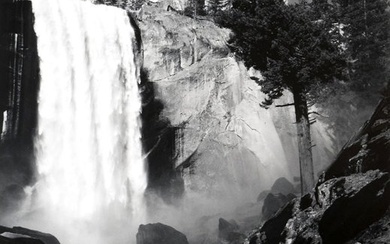 Ansel Adams (1902-1984) - Vernal Fall, Yosemite National Park, California, 1946