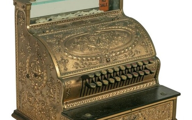 Antique #332 National Cash Register Machine c.1920