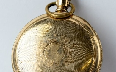 Antique Rolex Pocket Watch Case & Movement Parts