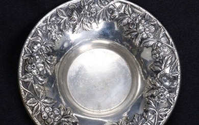 Antique S. Kirk & Sons Sterling Silver Repousse Bowl