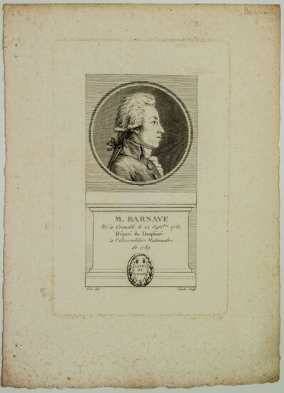 Antoine Pierre Joseph Marie BARNAVE, Député... - Lot 145 - Vermot et Associés