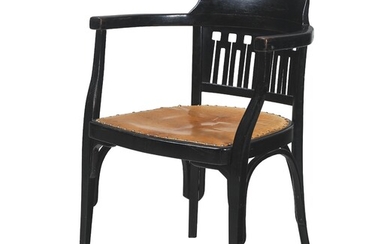 An armchair, no. 714, designed before 1903, executed by J. & J. Kohn, Vienna