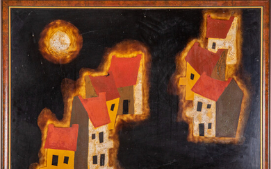Artist Unknown, (20th Century) - Houses