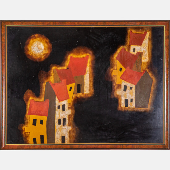 Artist Unknown, (20th Century) - Houses