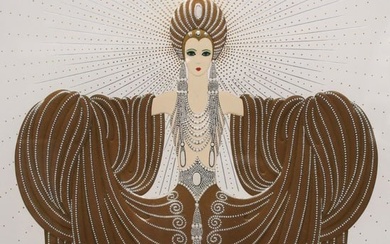 Authentic Erte "Radiance" Serigraph. Signed by the artist. COA included. AW